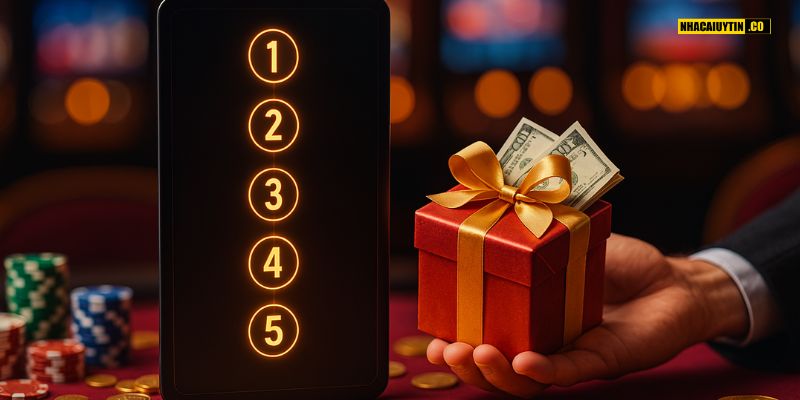 Các bước đơn giản để được nhà cái tặng tiền