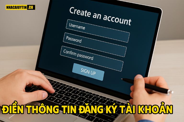 Điền Thông Tin Đăng Ký Tài Khoản
