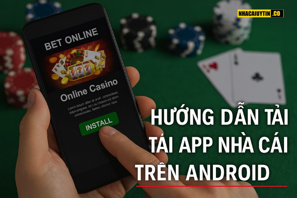 Người dùng Android có thể tải trực tiếp ứng dụng cá cược
