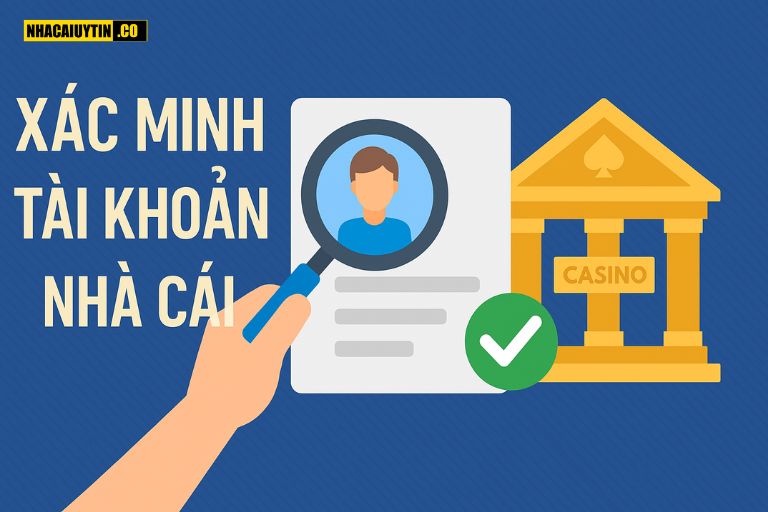 Hướng Dẫn Xác Minh Tài Khoản Nhà Cái