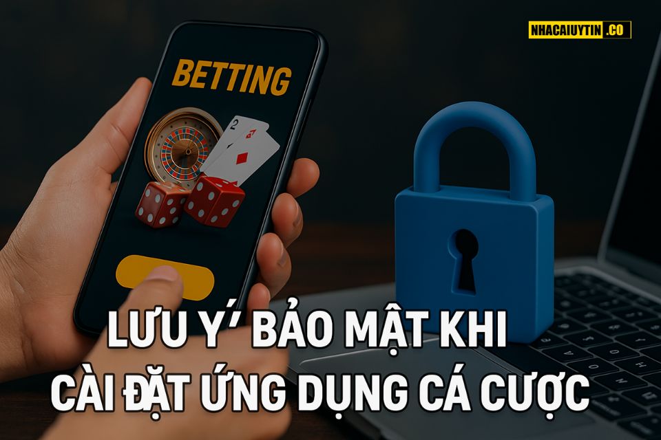 Lưu ý bảo mật khi cài đặt ứng dụng cá cược