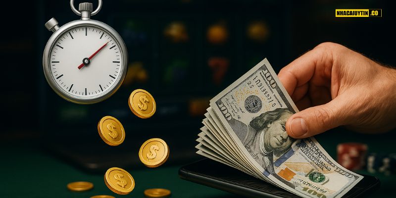 Tốc độ rút tiền rất quan trọng